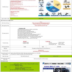 Order 102 – Kỹ Sư Kỹ Thuật Sản Xuất