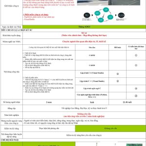 Order 107 – Fujita – Thiết Kế, IT, Điện Tử